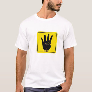 R4BIA, free Egypt, Stop Killing Inocents T-shirt