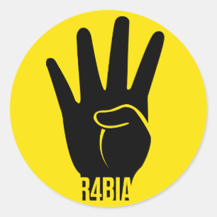 R4BIA RONDE STICKER