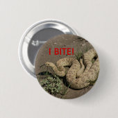R6 Prairie Rattlesnake Ronde Button 5,7 Cm (Voorkant /achterkant)