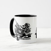 R75 11 oz Ringer Mug (Devant gauche)