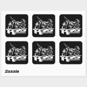 R75 Vierkante Stickers (Vel)