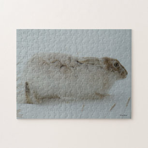R7 Sneeuwschoehaas Klaar om te Lopen Legpuzzel