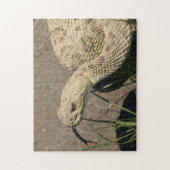 R8 Prairie Rattlesnake Head Shot Legpuzzel (Verticaal)