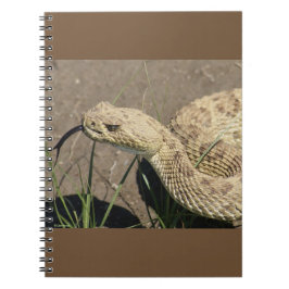 R8 Prairie Rattlesnake Head Shot Notitieboek