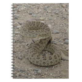 R9 Prairie Rattlesnake Coiled Notitieboek