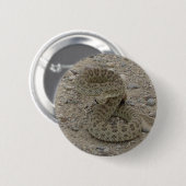 R9 Prairie Rattlesnake Ronde Button 5,7 Cm (Voorkant /achterkant)