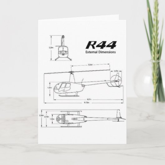 R-44 Robinson Kaart (Voorkant)