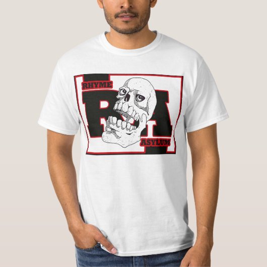 R.A. T-shirt de logo (XL) (Devant)