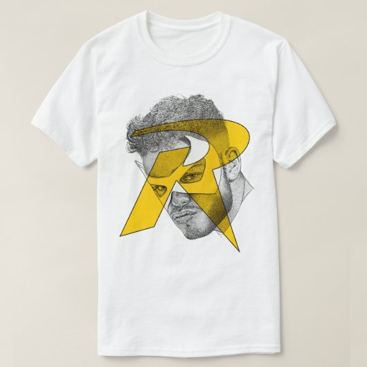 R als Robin T-shirt (Design voorkant)