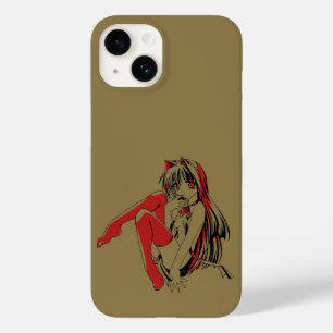 R & B Manga, Neko Catgirl Furry Loli Anime Case-Mate iPhone 14 Hoesje