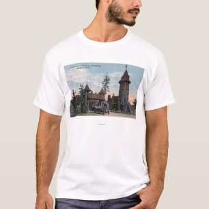 R B Porter Residance Entrance Uitzicht T-shirt