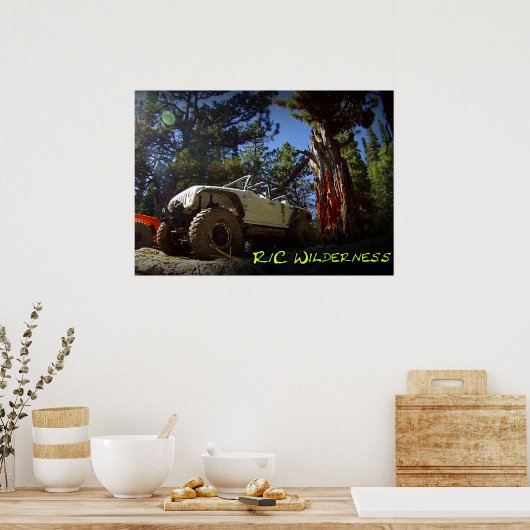 R/C Wilderness off Road Poster (Keuken)