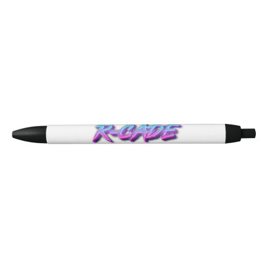 R-Cade Zwarte Inkt Pen (Voorkant)