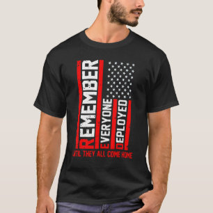 R E D Soldaten herinneren zich iedereen die R E D T-shirt
