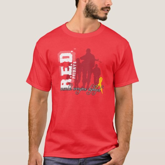 R.E.D. Vrijdagen T-shirt (Voorkant)