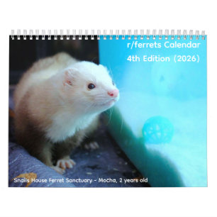 r/ferrets Kalender 4e Editie (2026)