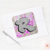 R - Graffiti stickers (Enveloppe)