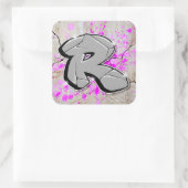 R - Graffiti stickers (Sac)