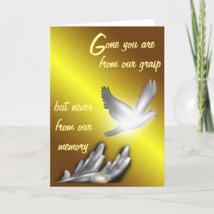 R.I.P./condoleances/geheugen van kaart