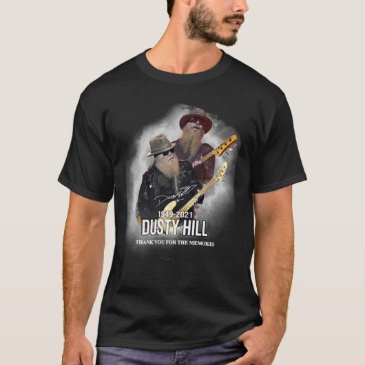 R.I.P Dusty Hill - Bedankt voor herinneringen aan  T-shirt (Voorkant)