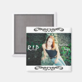 R.I.P Lanissa Magnet Magneet (Voorkant / Achterkant)