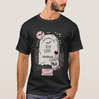 R.I.P. Liefde, Grappige Anti-Valentijnsdagkaart T-shirt