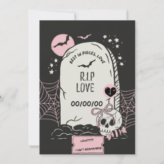 R.I.P. Love,Funny Anti-Valentine’s Day Card Bedankkaart