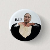 R.I.P. RONDE BUTTON 3,2 CM (Voorkant)