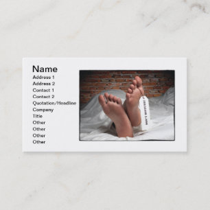 R.I.P. VISITEKAARTJE