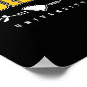 R Institute COBRA Technology Arch Retro voor manne Poster (Hoek)