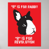 R is voor poster (Voorkant)