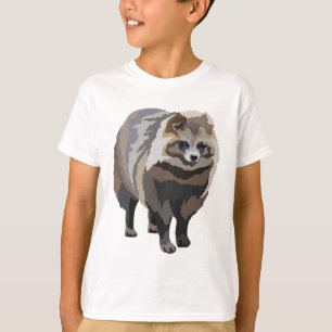 R is voor Raccoon T-shirt