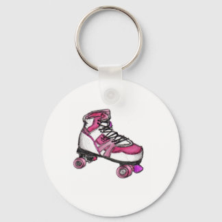 R is voor Rollerskate Sleutelhanger