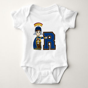 R is voor Roman Soldier Romper