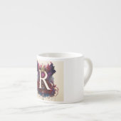 R Logo Concepteur d'impression Espresso Mug (Devant droit)