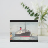 R.M.S. Carinthia  Briefkaart (Staand voorkant)