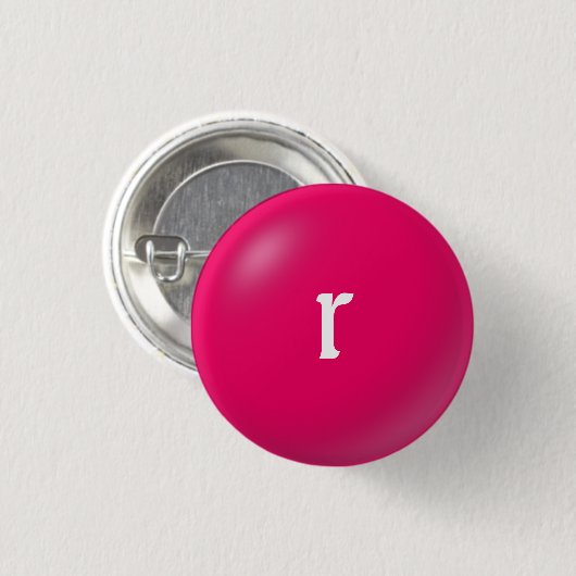 R Monogram Button (Voorkant /achterkant)