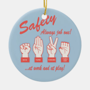 R-P-S-TS KERAMISCH ORNAMENT