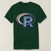 R programmeertaal R logo T-shirt (Design voorkant)