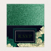 R.S.V.P vert émeraude 20e anniversaire (Outside Unfolded)