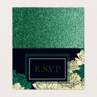 R.S.V.P vert émeraude 20e anniversaire