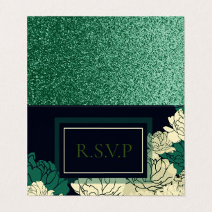 R.S.V.P vert émeraude 20e anniversaire
