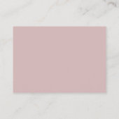 R.S.V.P. Wedding Reply Enclosure Kaart Roze Script (Achterkant)