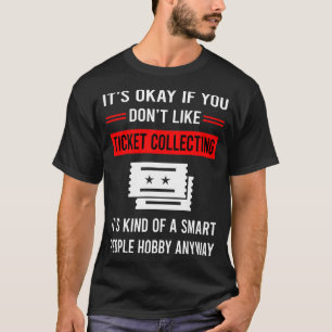 R Smart People Ticket voor het verzamelen van tick T-shirt