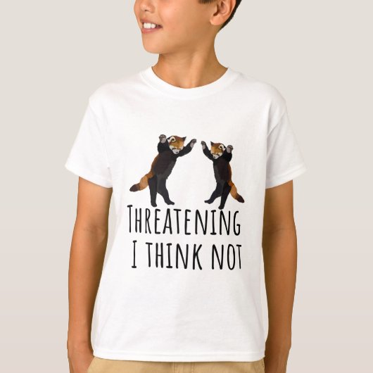R staat voor Red Panda T-shirt (Voorkant)