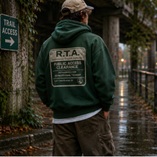 R.T.A. Openbare Toegang Clearance Hoodie