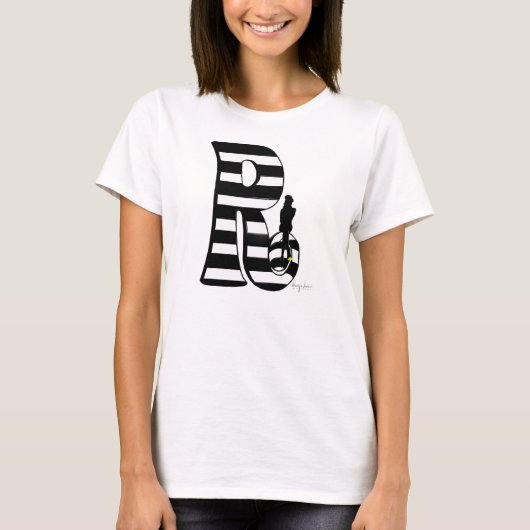 R T-SHIRT (Voorkant)