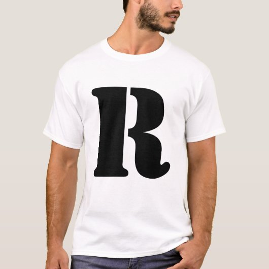 R T-SHIRT (Voorkant)