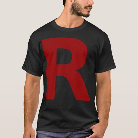 R Team Rocket T-shirt (Voorkant)