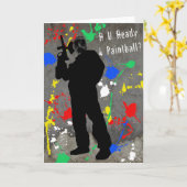 R U Klaar 4 Paintball? Kaart (Gele Bloem)